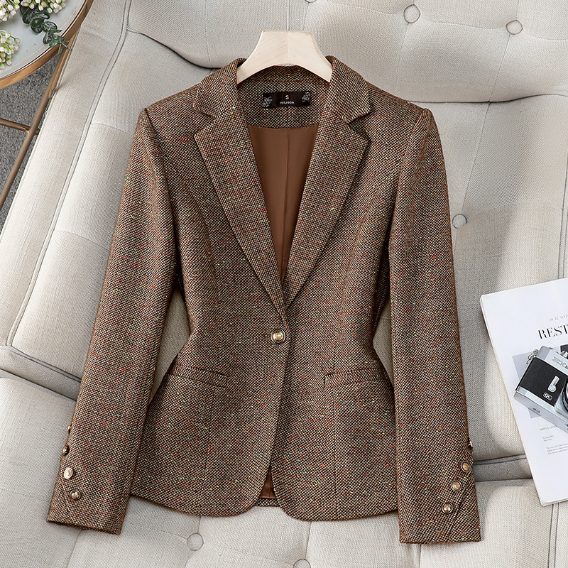 Women'S Formal Wear Jackets - Büro Damen Blazer Frauen Jacke Langarm
