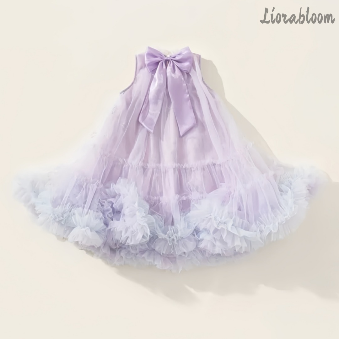 Women'S Formal Wear For Girls - Lila Alltagskleid im Prinzessinnenstil, formelles Kleid