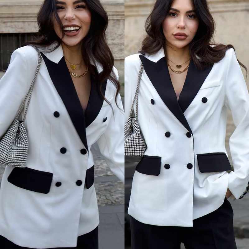 Women'S Formal Wear Jackets - Moderne Damenanzüge, 2-teilig, Blazer und Hose,