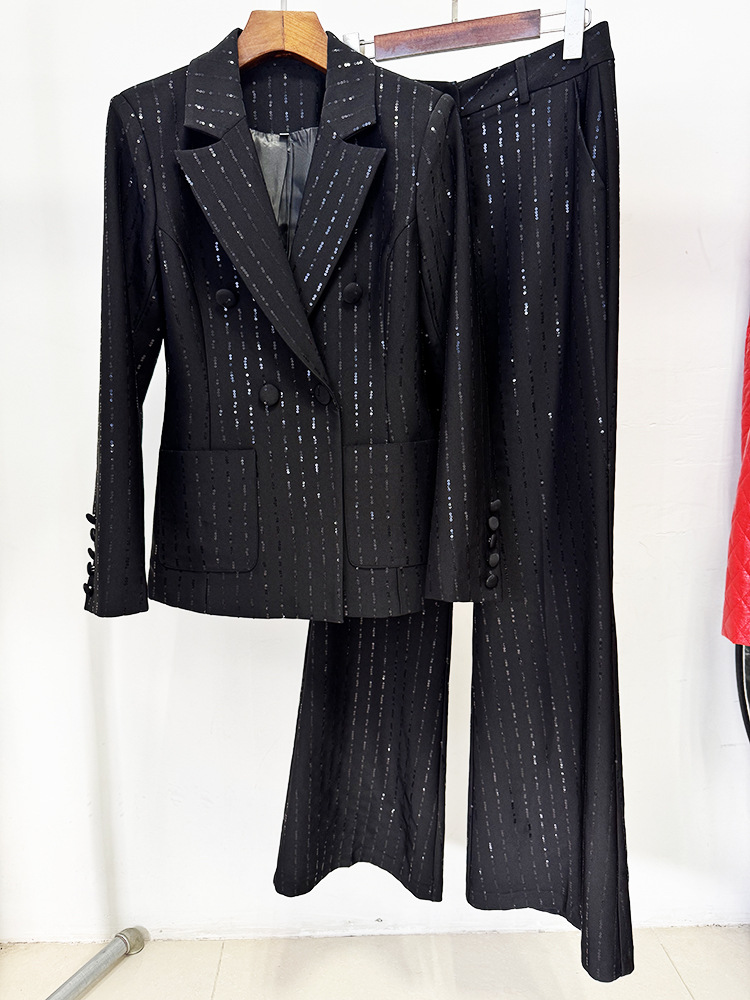 Women'S Formal Wear With Pants - HOCHWERTIG Neuestes 2026 Designer Runway Schwarzes