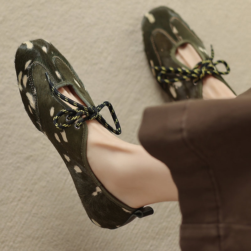 Formal Wear Women'S Loafers - AIYUQI 2026 Neue Damen-Flachschuhe mit eckiger