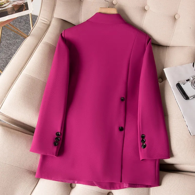 Women'S Formal Wear Jackets - Damen Formale Blazer 2023 Neue Rose