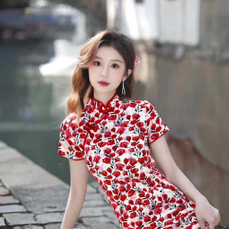 Neues Sommerliches Rotes Kurze – Young Women'S Formal Wear Bewertung und Preis