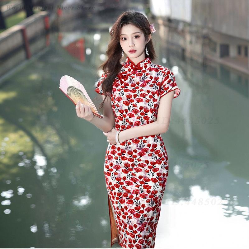 Neues Sommerliches Rotes Kurze – Young Women'S Formal Wear Bewertung und Preis