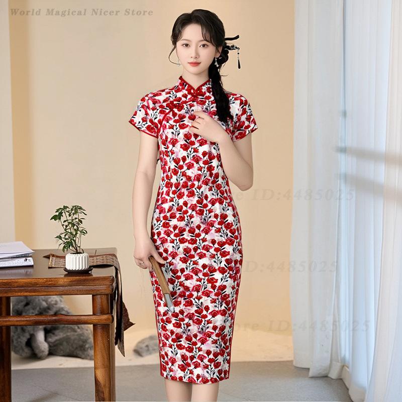 Neues Sommerliches Rotes Kurze – Young Women'S Formal Wear Bewertung und Preis