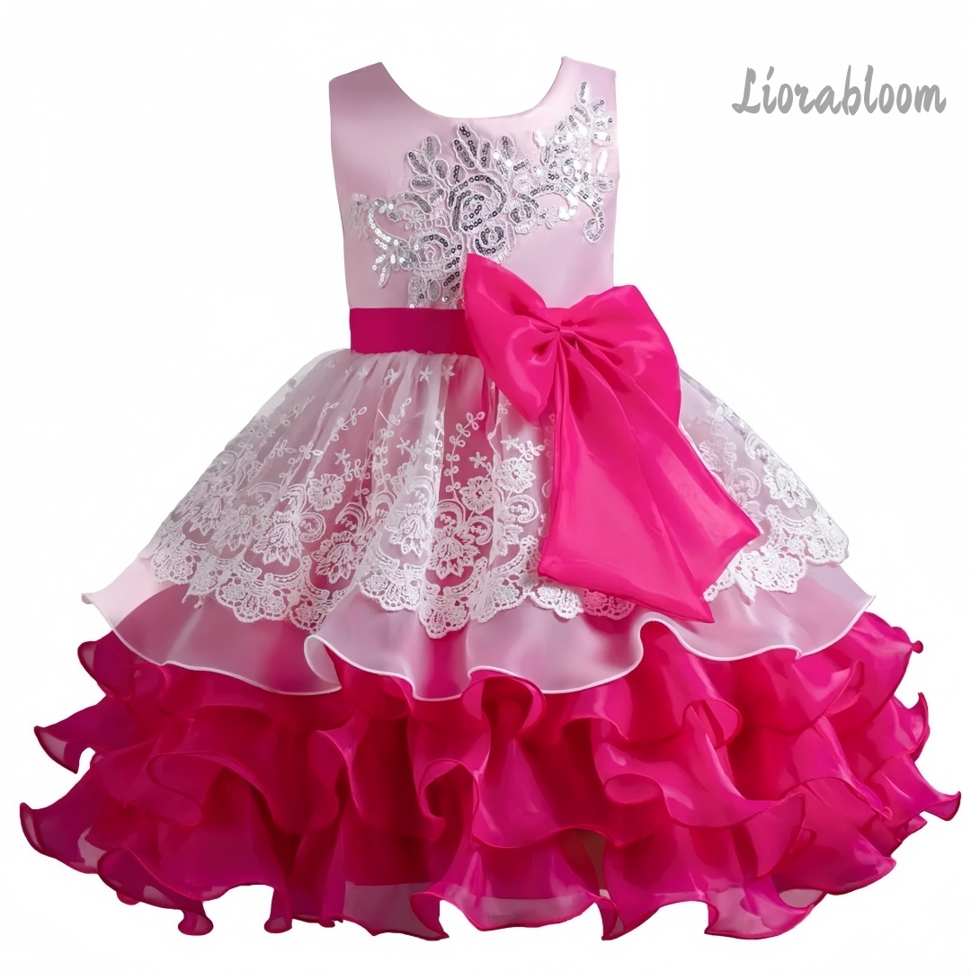 Mädchenkleid mit großer Schlei – Women'S Formal Wear For Girls Bewertung und Preis