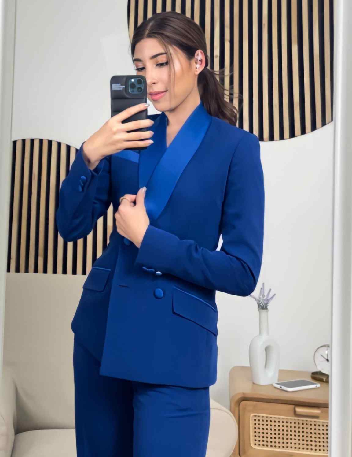 Königsblaue Damen-Jacken-Sets, – Women'S Formal Wear For Girls Bewertung und Preis