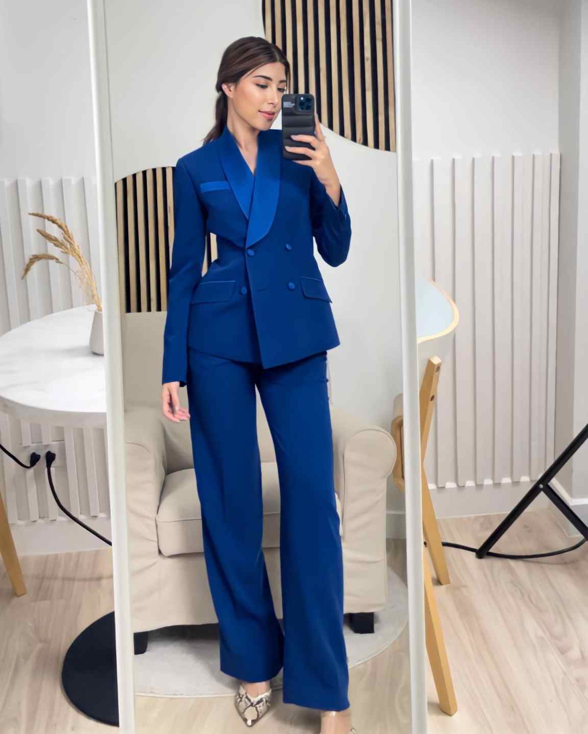 Königsblaue Damen-Jacken-Sets, – Women'S Formal Wear For Girls Bewertung und Preis
