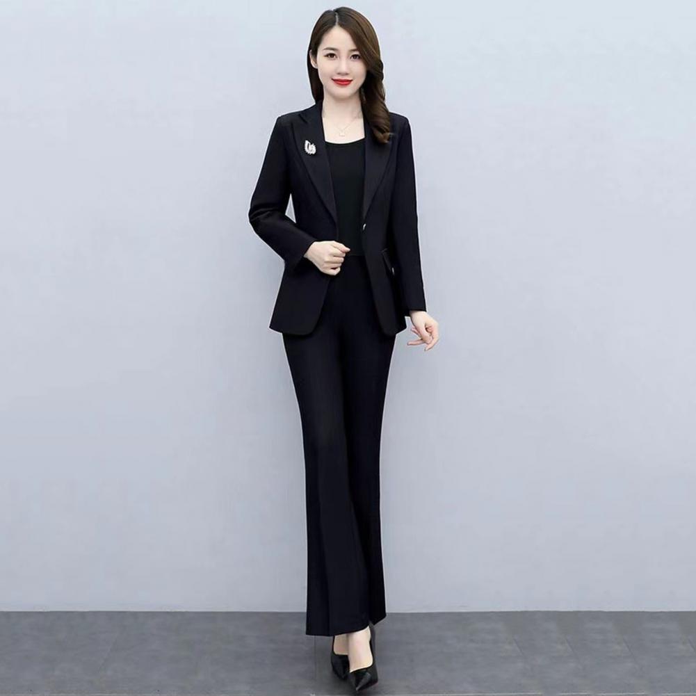 2-teiliges Damen-Anzug-Set mit – Women'S Formal Wear Jackets Bewertung und Preis
