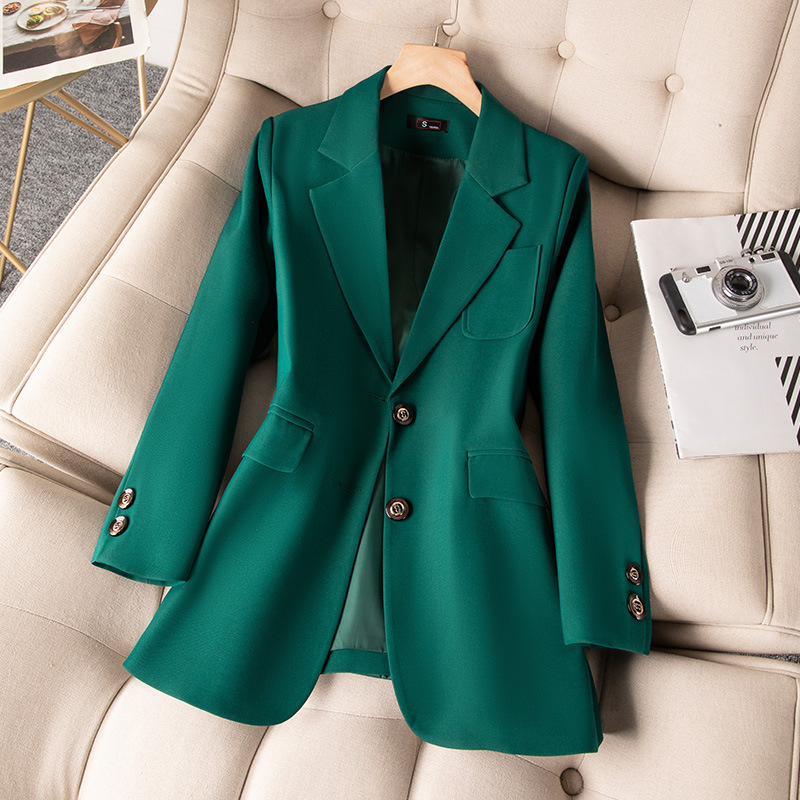 Blau Schwarz Grün Frauen Forma – Women'S Formal Wear Jackets Bewertung und Preis