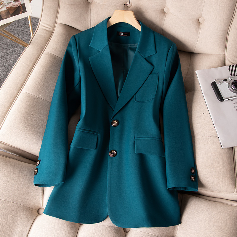 Blau Schwarz Grün Frauen Forma – Women'S Formal Wear Jackets Bewertung und Preis