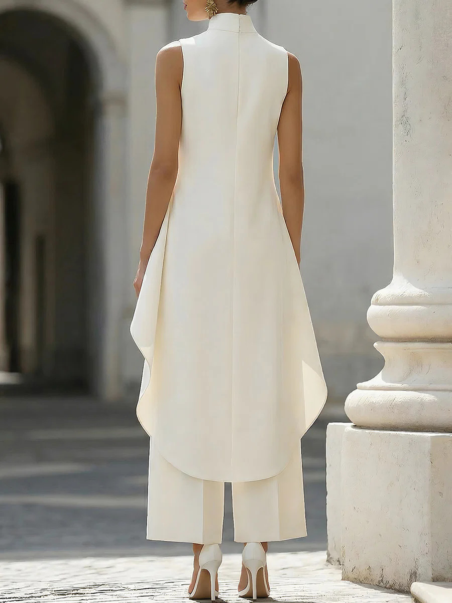 Damen Zweiteiler in Unifarbe Ä – Women'S Formal Wear With Pants Bewertung und Preis